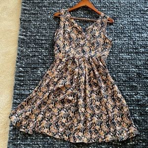 Vintage 90s Floral Babydoll Dress